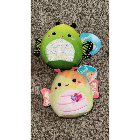 Squishmallow Kristy the butterfly & Dalia The Butterfly TyeDye Plush Exclusive - Picture 2 of 10
